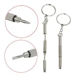 Портативный мини-карман многофункциональный брелок для ключей открытый комбинированный инструмент Отвертка