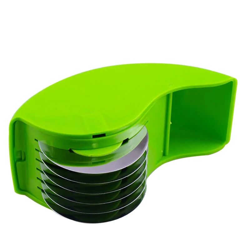 

Kitchen Gadget Handy Stainless Steel Onion Holder Tomato Slicer Vegetable Cutter Safety Cooking Tool Kitchen Multi-Function Chop