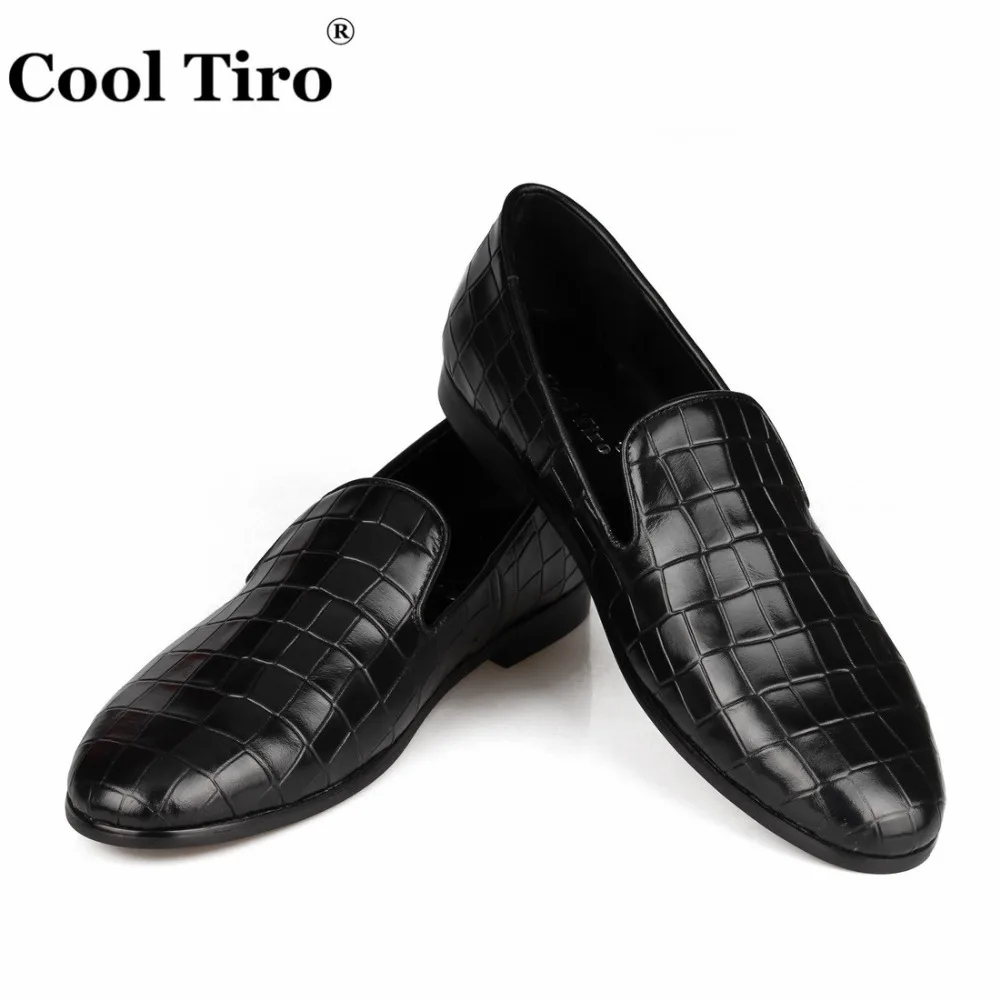 Crocodile pattern LOAFERS (5)