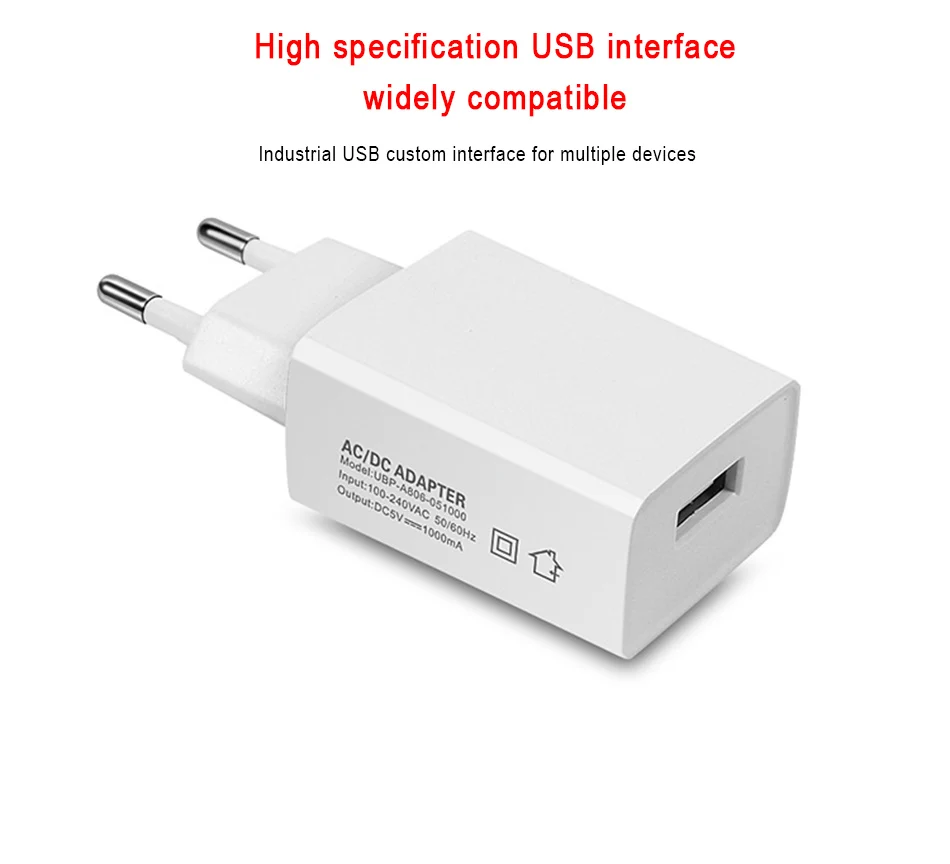 

EU Norm Plug USB Quick Charger Travel Fast Charge for IPhone X Samsung Universal Mobile Phone Lighting Charging Portable Socket