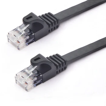 

15m Flat CAT5e Flat UTP Ethernet Network Cable RJ45 Patch LAN cable /Ethernet Cables Best Price