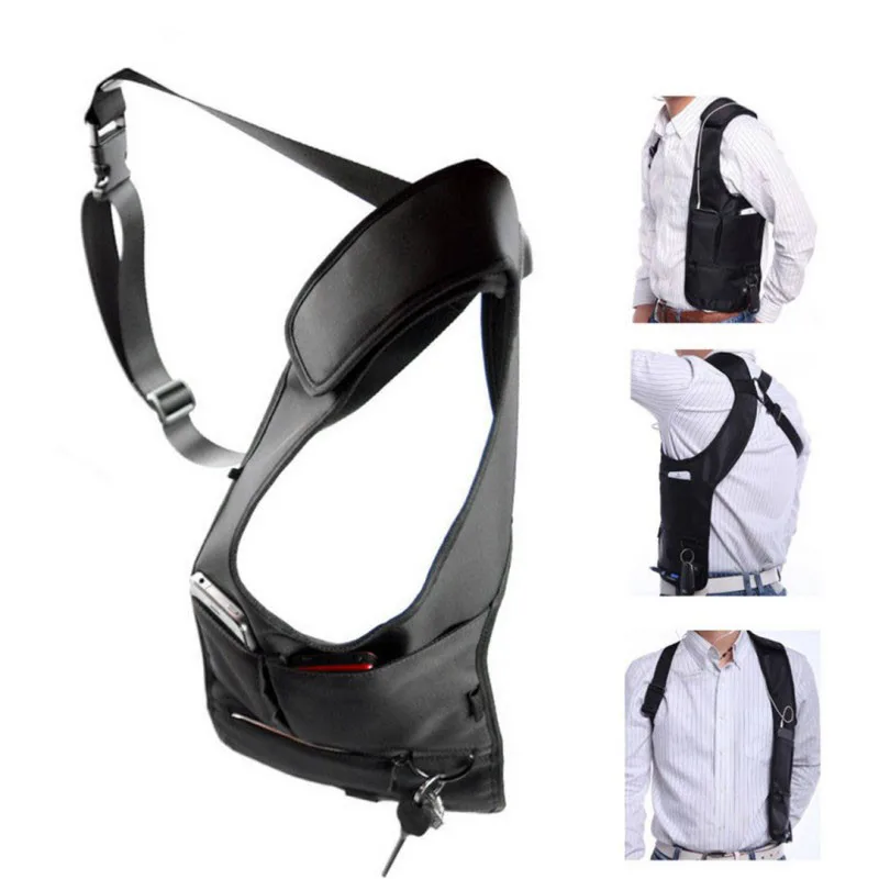 Yesello Drop Shipping Women Travel Armpit Cross-Package Men Holster Messenger Bag Underarm Phone Burglarproof Shoulder Bag Yesello Drop Shipping Women Travel Armpit Cross-Package Men Holster Messenger Bag Underarm Phone Burglarproof Shoulder Bag