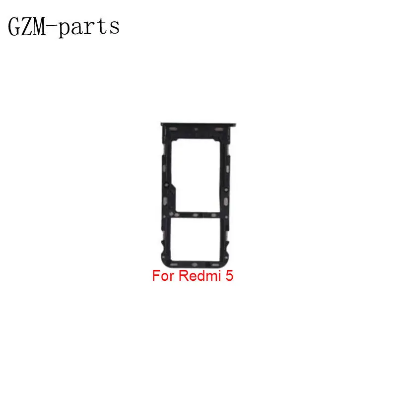 

1 Piece SIM Card Tray Socket Slot Holder Adapters Replacement Spare Parts For Xiaomi Redmi 5 Note 5A Sim Cards Adapters