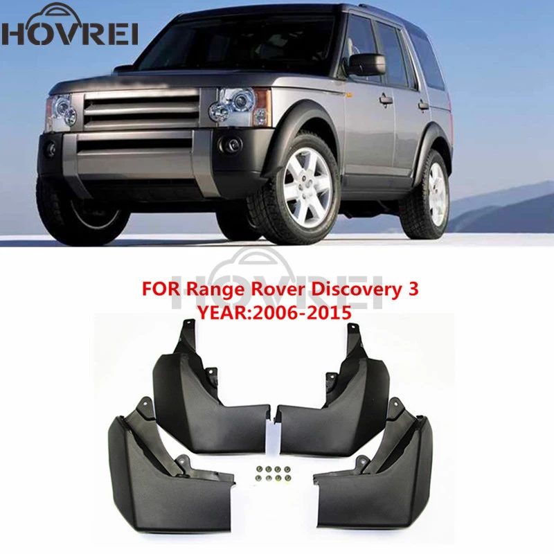 

Car MudFlaps Splash Guards Mudguards For Land Rover Discovery 3 Diesel Version Low Configuration 2006-2015 07 08 09 10 12 13 14