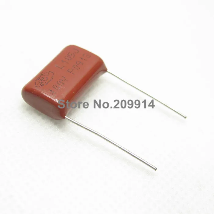 10 PCS CBB конденсатор 5 400 В 5J 1 мкФ 00nF P20 CL21 металлизированная полипропиленовая пленка