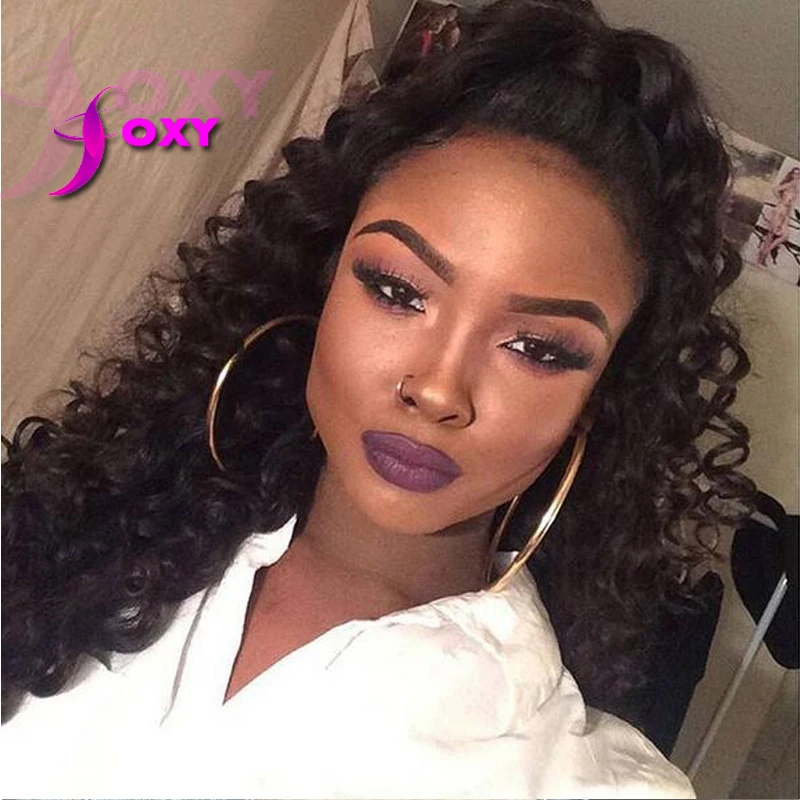 Virgin malaysian glueless deep body wave full lace wig bleached knots