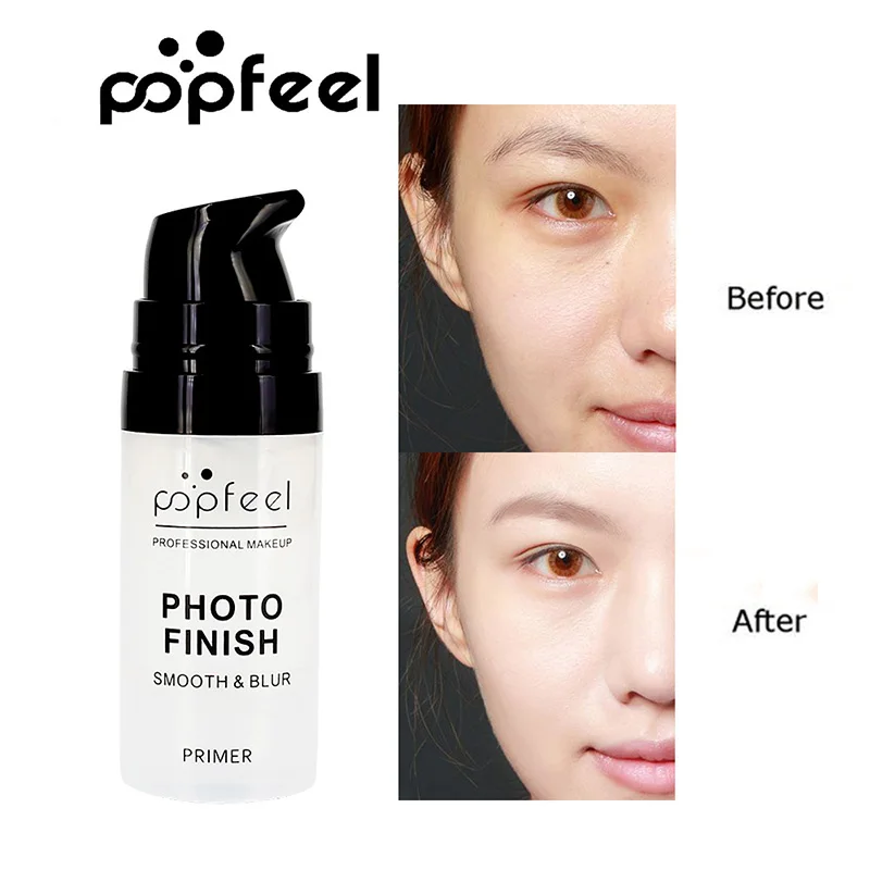 

popfeel 15 ML Brighten Moisturizing Face Primer Makeup Cosmetics Pore Invisible Foundation Base Facial Oil Control Cosmetics
