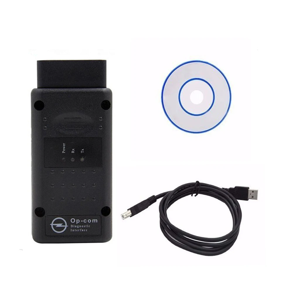 OP Com Opcom прошивка V1.7 V1.99 новая 2014V Can OBD2 CAN BUS считыватель кода для Opel однослойный PCB