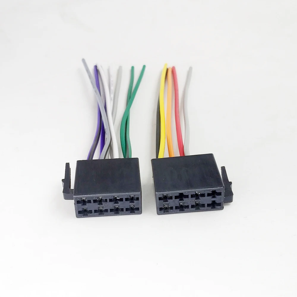 Car Stereo Head Unit (8Pin+8Pin) 16Pin Power Speaker Plug Wire Harness  Cable for Volkswagen 1980 2005 Select Vehicles OEM Radio-in Cables, ...