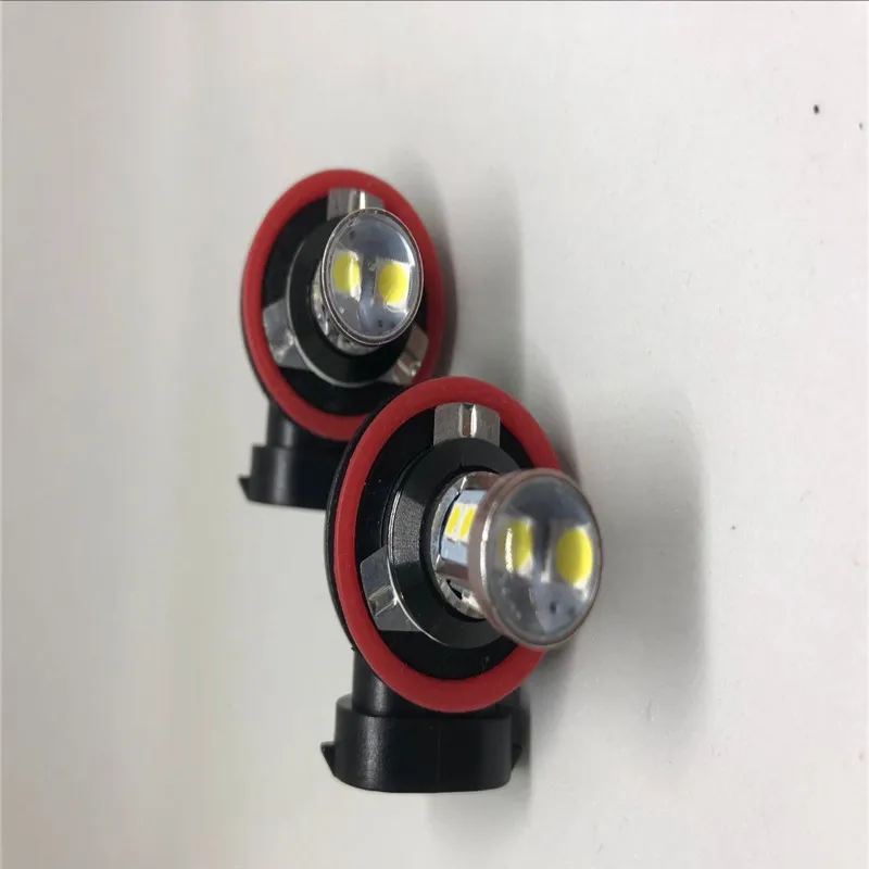 Новинка Лидер продаж amazon 10SMD 3030 Сверхъяркие Светодиодные Автомобильные фары h8 h11