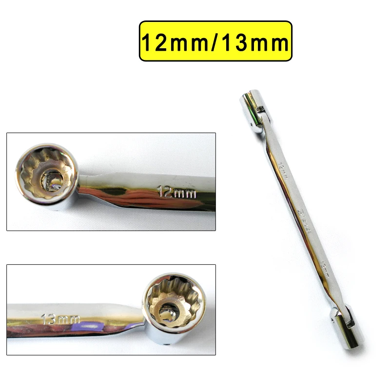 

12-13mm double flexible socket wrench 40CR-V