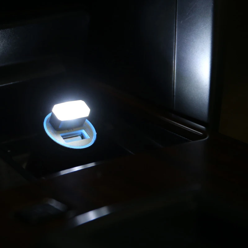 Автомобильный стиль USB атмосферные огни декоративная светодиодная лампа Plug and Play
