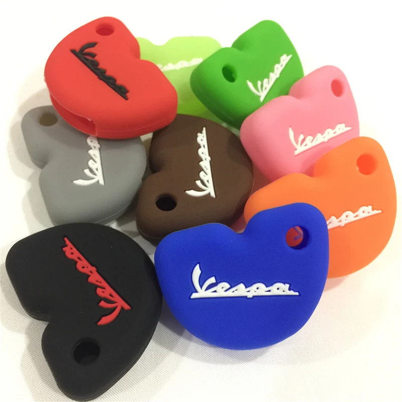 Силиконовый чехол для ключей Vespa piaggio new fly gts super 300 Gilera Nexus 500 защита ключей|silicone cover