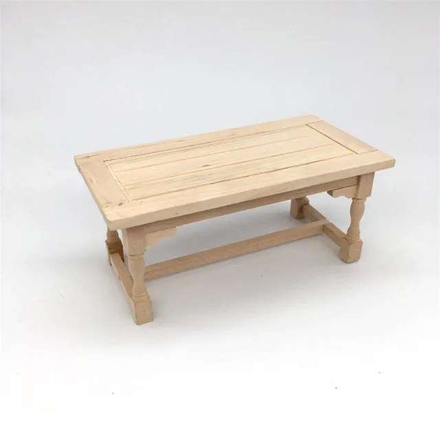 Best Price 1/12 Dollhouse Miniature Accessories Mini Wooden Table Simulation Dining Room Garden Furniture Model Toys Doll House Decoration Best Price 1/12 Dollhouse Miniature Accessories Mini Wooden Table Simulation Dining Room Garden Furniture Model Toys Doll House Decoration