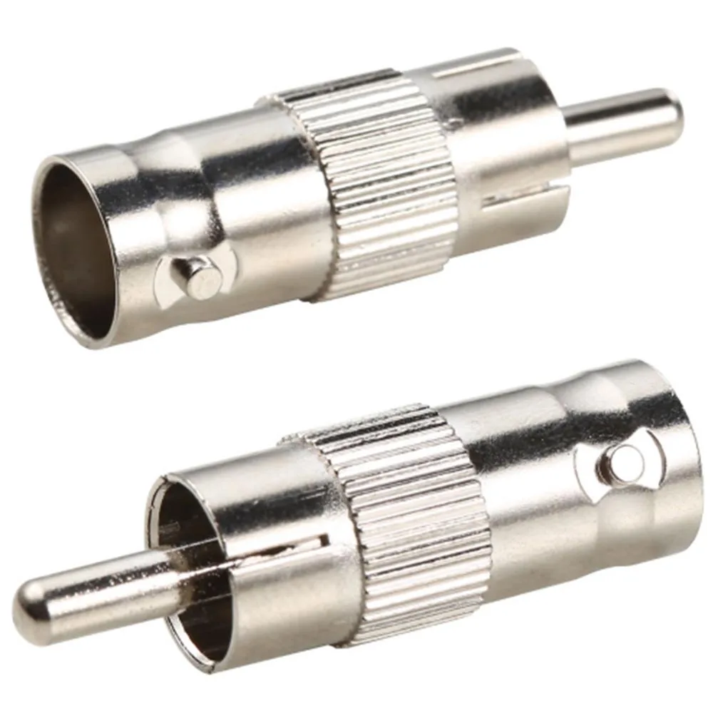 

Brand New BNC Female to RCA Male Coaxial Coupler Straight Adapter Plug CCTV Camera Connector For Surveillance System