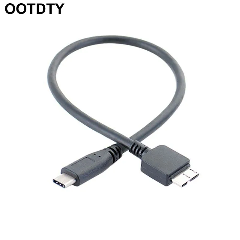 USB 3,1 type-C к USB 3,0 Micro B кабель разъем строка данных для жесткого диска смартфон мобильный телефон ПК Компьютеры A69B
