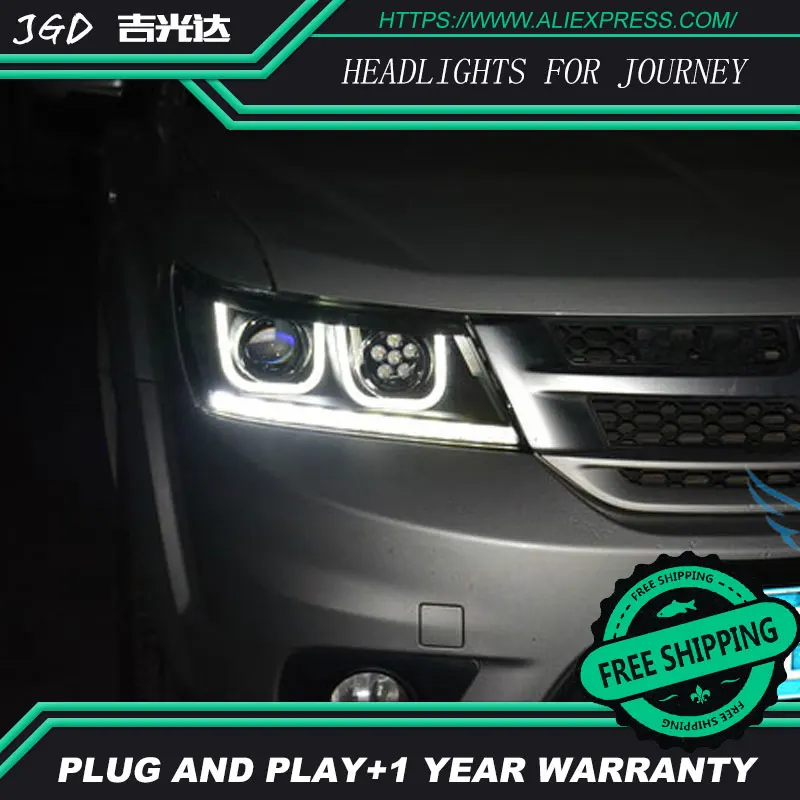 Free shipping ! Car styling LED HID Rio LED headlights Head Lamp case for Dodge Journey 2009-2013 Bi-Xenon Lens low beam Free shipping ! Car styling LED HID Rio LED headlights Head Lamp case for Dodge Journey 2009-2013 Bi-Xenon Lens low beam