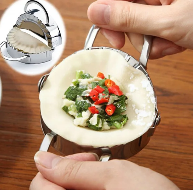 

Stainless Steel 304 Dumpling Model Wrapper Dough Cutter Pie Ravioli Dumpling Maker Kitchen Accessories Pastry Tools