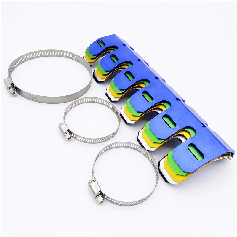 

For KTM Honda Harley Chopper Cruiser Professional Refit Accessories Motorcycle Exhaust Muffler Pipe Protector Heat Shield Cover