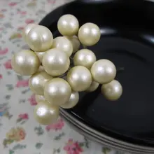 Горячая Распродажа! 24 гроздья = 480 шт. искусственная ягоды стебель, рождественские украшения, DIY ВЕНОК и т. д.* через EMS