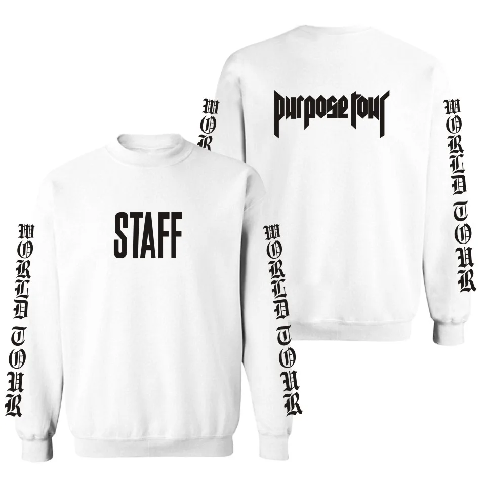 Justin Bieber Purpose Sweatshirts Men Sweatshirt for Men auturm winter pullover Hoodies and Sweatshirt Hoodies for Men Clothing