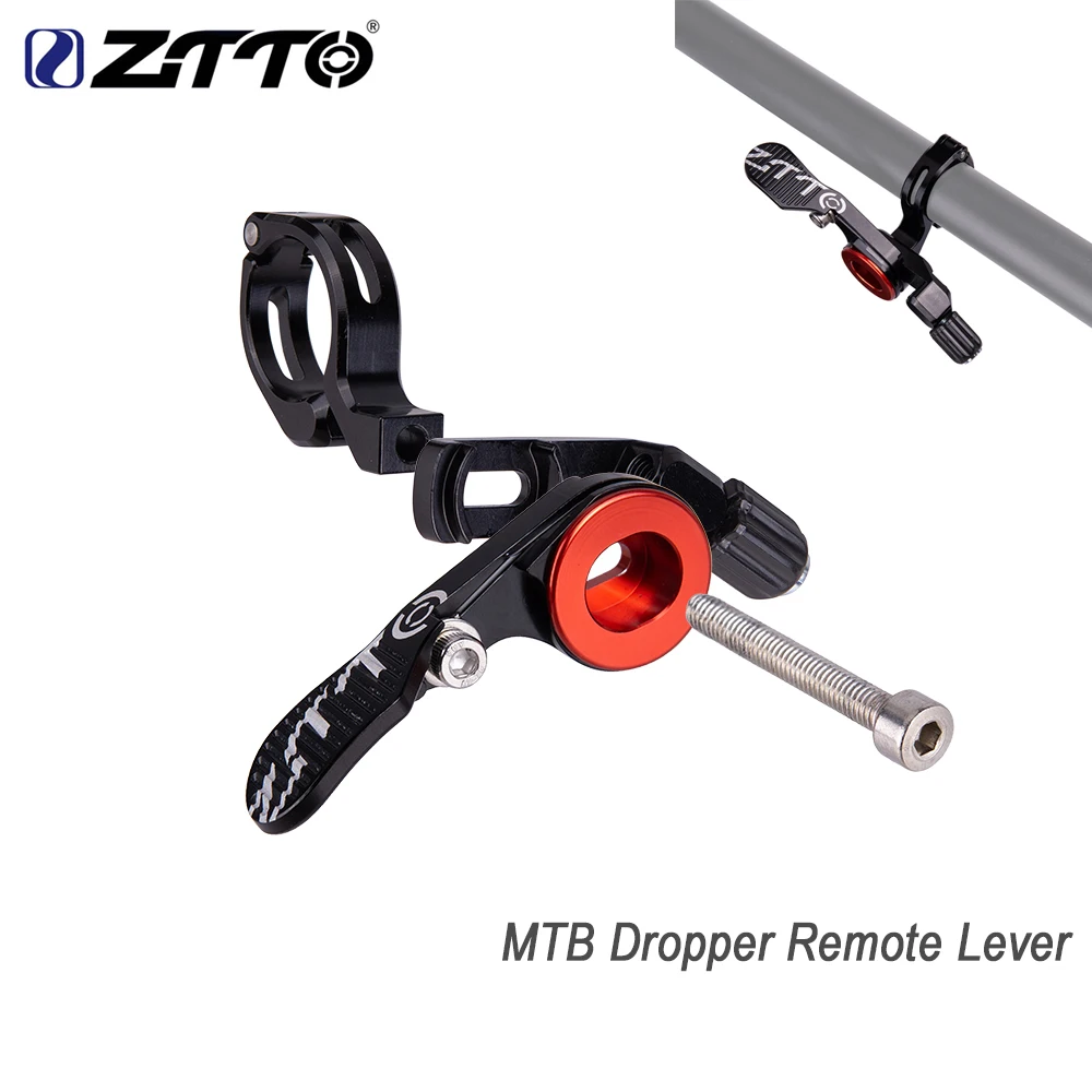 

ZTTO Dropper Post Remote Lever Seatpost Height Adjust MTB Road Seat post Dropper Under Handlebar with Sealed Bearing for 22.2mm