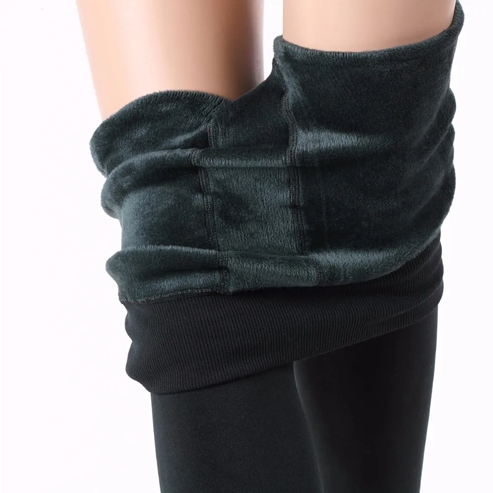 Women winter high stretch leggings new arrival skinny warm trousers female high waist wild thick leggings 5-colors S2647