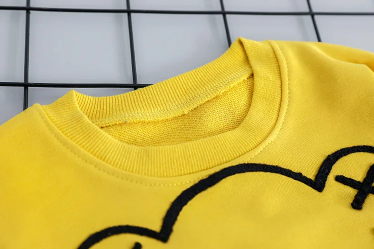 Одежда для малышей г. Весенне-осенний костюм для маленьких девочек Футболка с героями мультфильмов детские штаны детская одежда