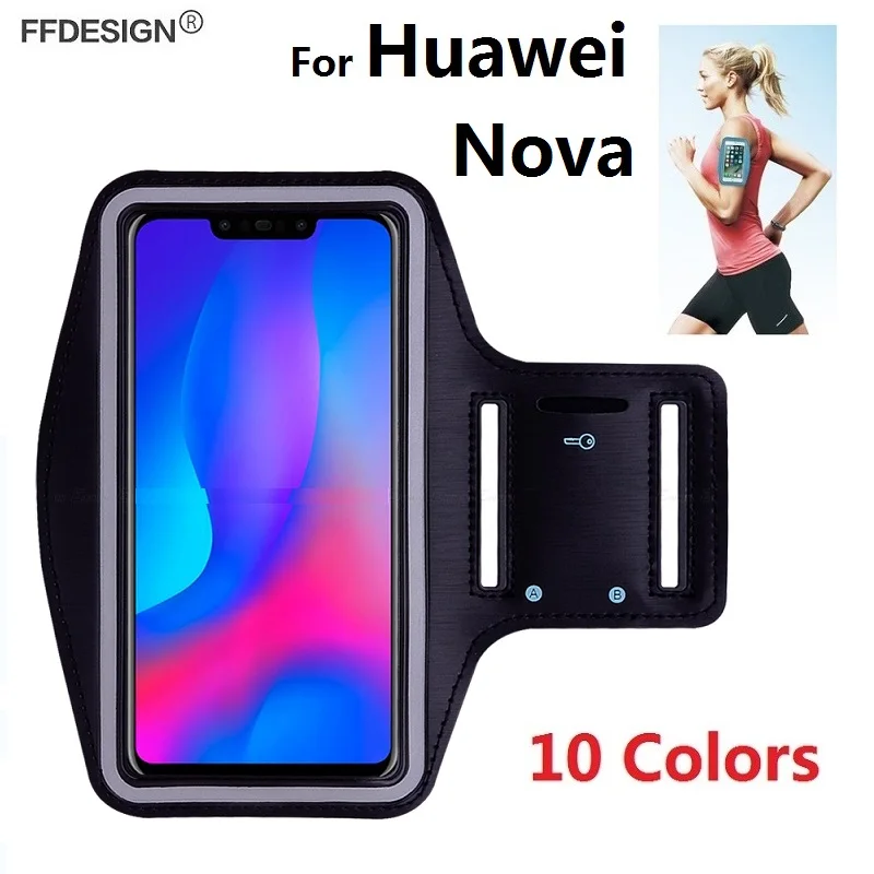 

Arm band Running Sports Bracelet Phone Case for Huawei Nova 4 Nova 2 Lite Plus Nova 3 3i 3e Phone Bag Case On Hand