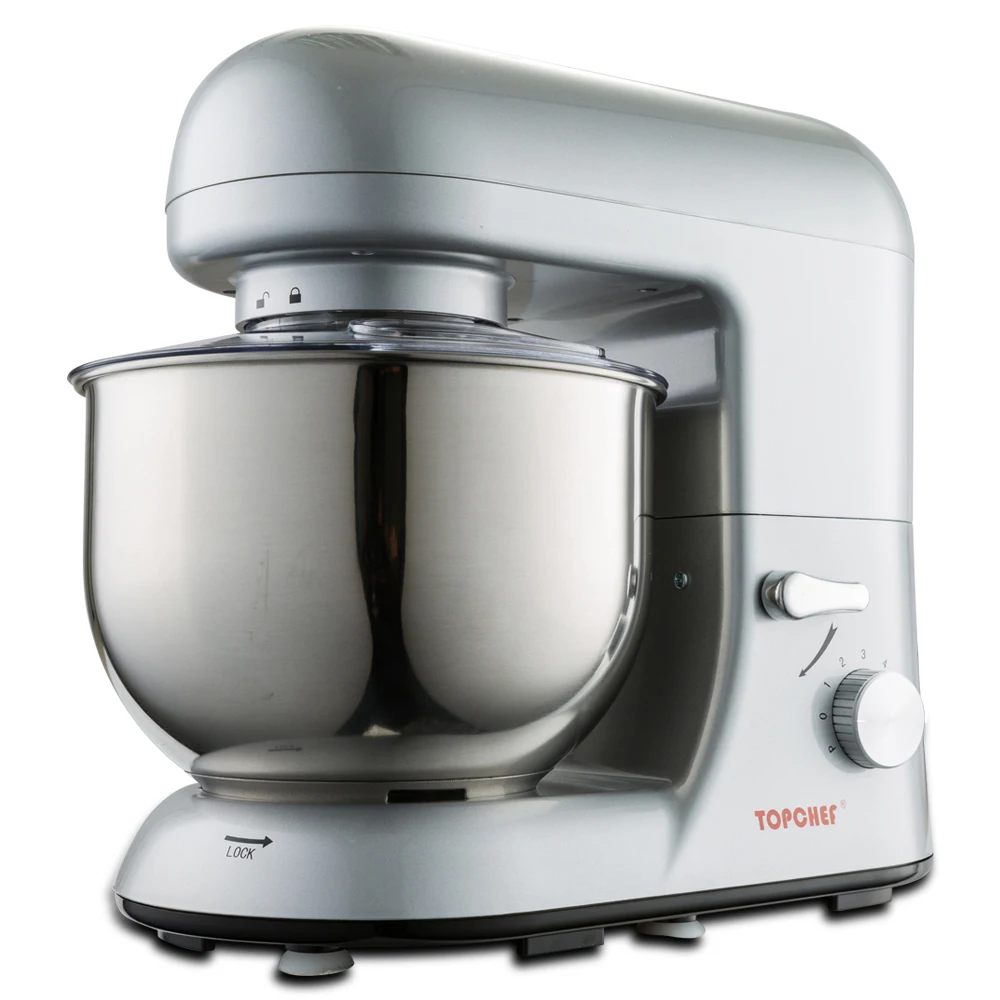 220V/1000W Electric Dough Mixer Professional Eggs Blender 5L Kitchen