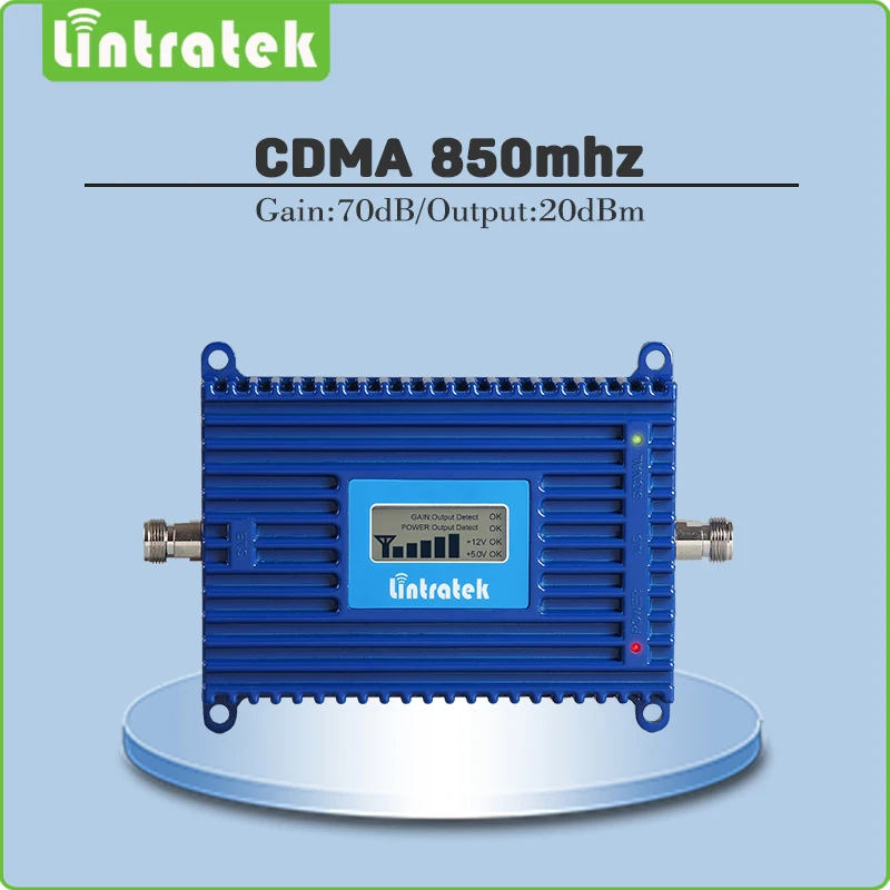 Gain70dB усилитель сигнала с кодовым разделением каналов LTE Band 5 850 CDMA повторитель GSM