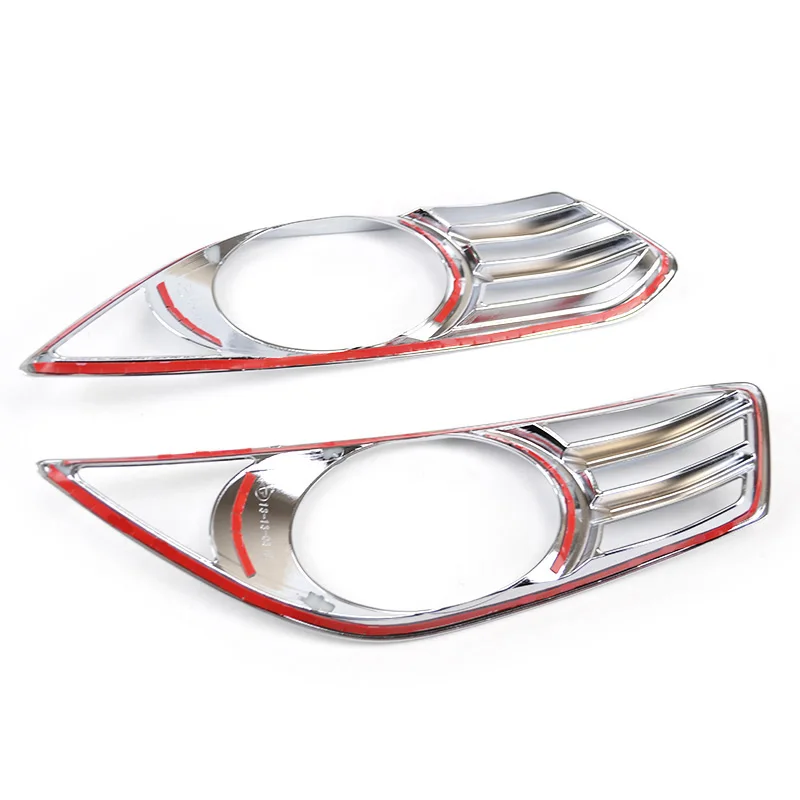 Sale For Ford Fusion Mondeo 2013 2014 2015 2016 Chrome Front Fog Light Lamp Fog Light Cover Trim 5