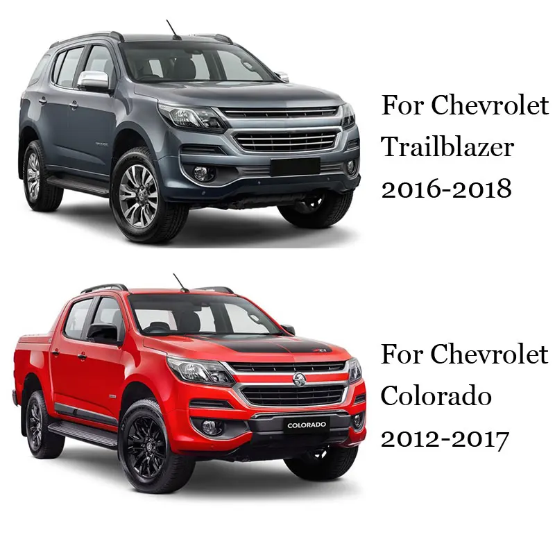 Хромированный головной светильник для chevrolet trailblazer colorado holden внешний автомобильный Стайлинг авто аксессуары YCSUNZ