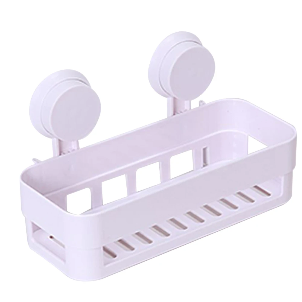 Buy Suction Cups Bathroom Shelf Wall Rack With 2