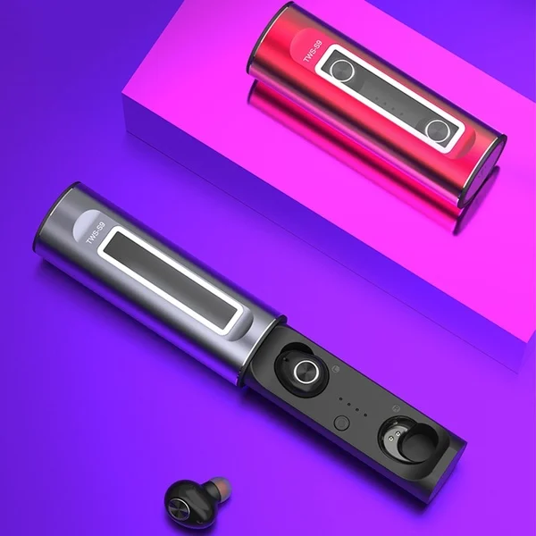 TWS S9 мини водонепроницаемые наушники Bluetooth беспроводные модные портативные Hifi качество звука с зарядной коробкой наушники