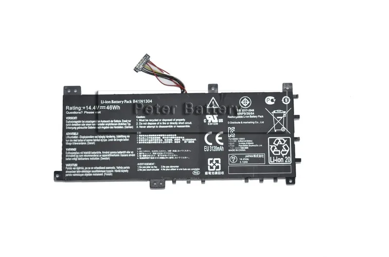 JIGU B41N1304 Original laptop Battery For ASUS S451LAS451LA-DS51T-CAVivoBook V451LA VivoBook V451LA-DS51T JIGU B41N1304 Original laptop Battery For ASUS S451LAS451LA-DS51T-CAVivoBook V451LA VivoBook V451LA-DS51T