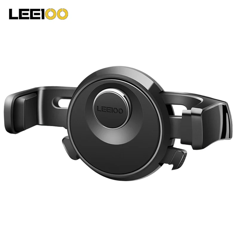 

Leeioo Car Phone Holder For iPhone X 10 8 7 360 Degree Ratotable Support Mobile Air Vent Mount Car Holder Car Phone Stand in Car