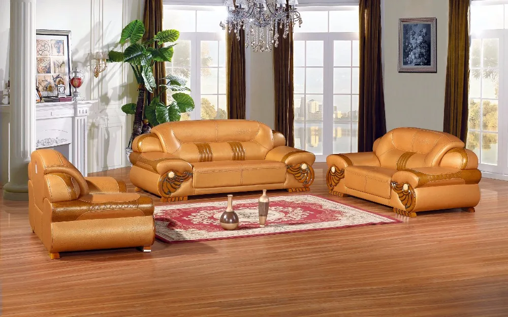 Chaise Sofas For Living Room Armchair Sectional Sofa 2017 Y.g Furniture Hot Sale Cheap Price Luxury Big Size Leather Sofa Set