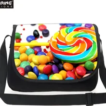 Bang конфеты печати Для женщин Курьерские сумки Высокое качество дамы одного плеча сумка женская Обувь для девочек Сумка Bolsa feminina