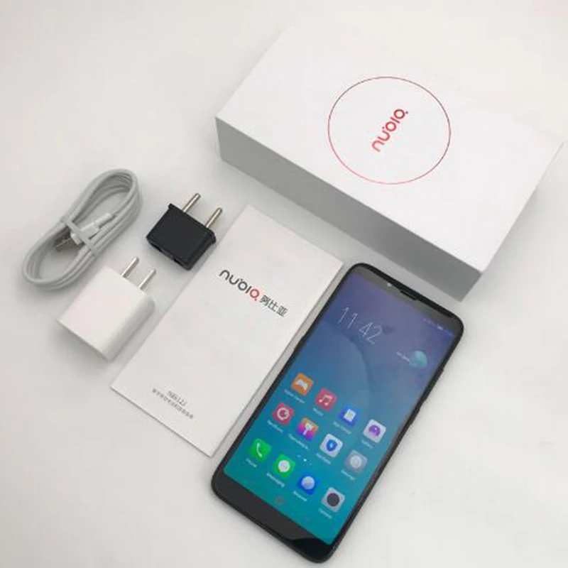 Nubia V18 4G 64G 6,01 дюймов 4000 мАч Snapdragon 625 мобильный телефон передний 8,0 МП задний 13,0 МП отпечаток пальца ID