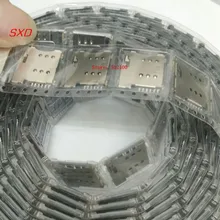 Слот для sim-карты Micro 6P 6-контактный держатель памяти/адаптер/подключение использования