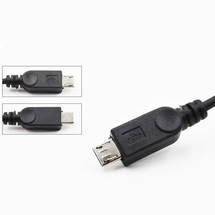 Micro USB 2,0 хост OTG USB кабель Мужской Женский Micro Мужской для телефона планшета ПК внешний U диск ридер дропшиппинг