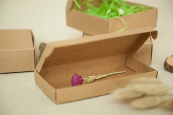 

12.4*8.9*1.8cm free shipping kraft paper boxes custom gift packaging box,corrugated paper cake packing boxes 200pcs/lot