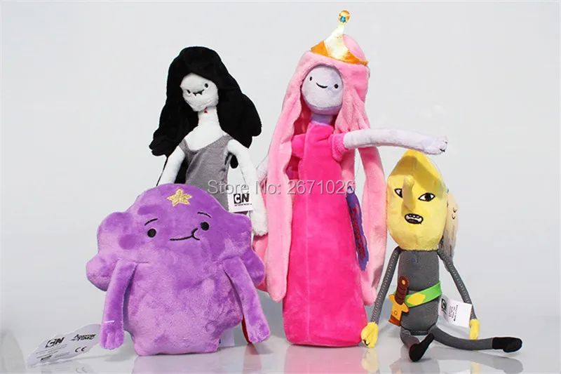 15-28 см время приключений принцесса комом пространство боннибель Bubblegum Lemongrab Марселин мягкая плюшевая игрушка куклы