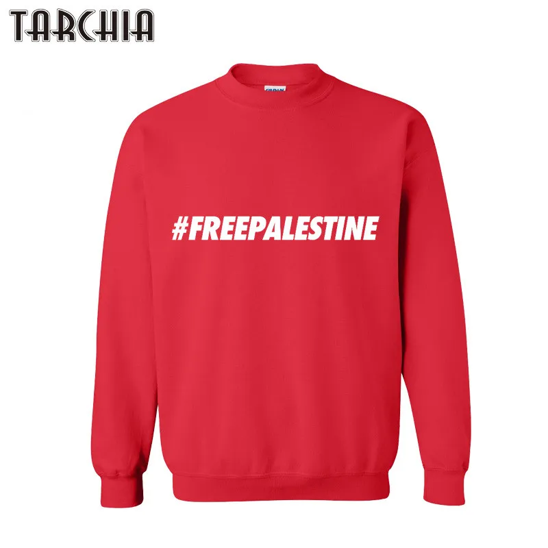 

TARCHIA Men Sweatshirt FREE PALESTINE Casual Hoody Sweatshirt Men Fashion Brand Hoodie Jacket Man Pullovers Sportswear Tops