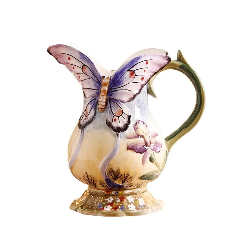 

European Ceramic Vase table American country creative living room table table decoration decorative flower wedding gift