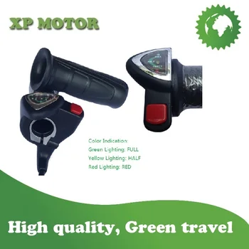 

E-Bike Twist Throttle with Battery Display