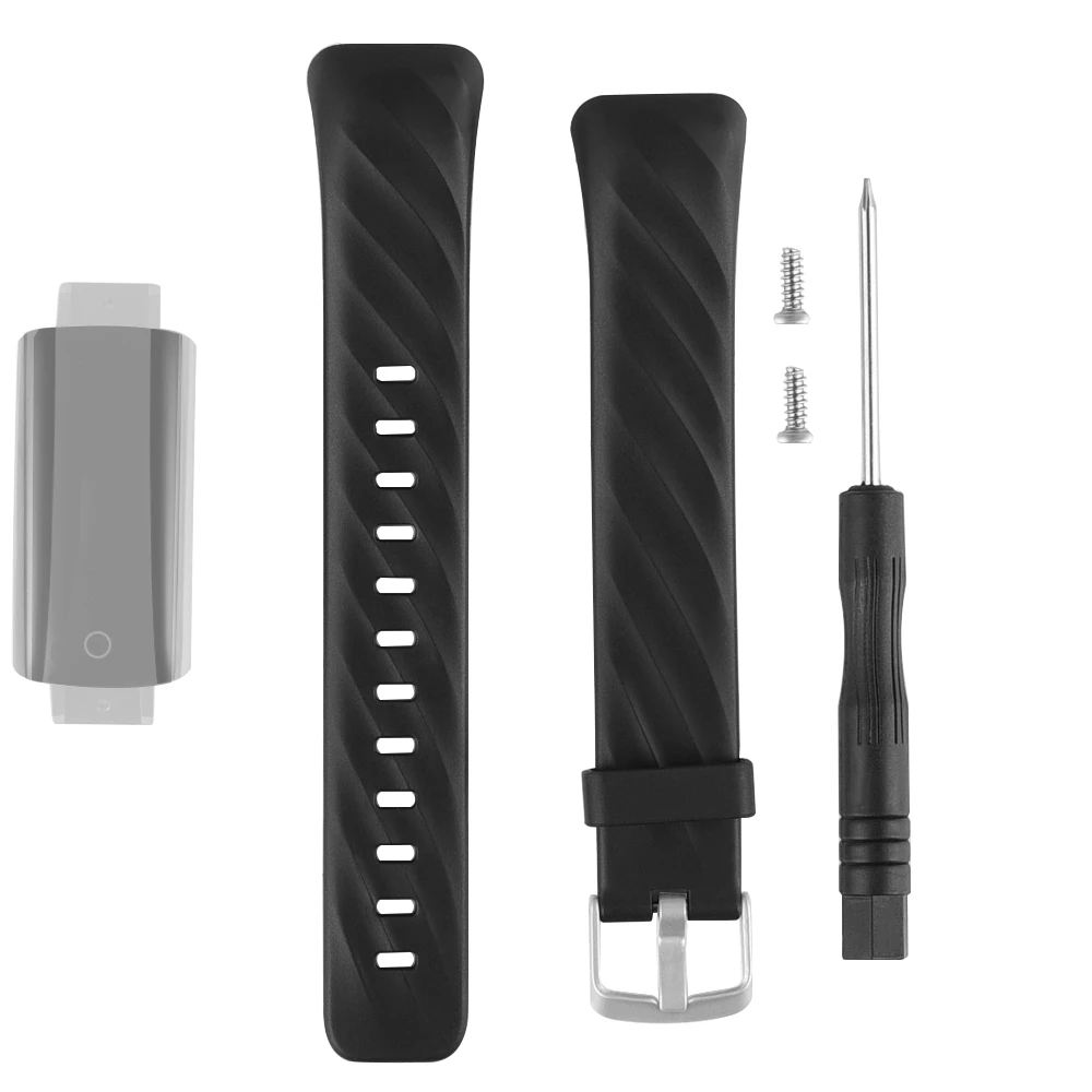 

Replacement Strap Extra Strap for S5 Smart Bracelet S5 Fitness Tracker Smart Wristband Replace Strap with Screw and Screwdriver