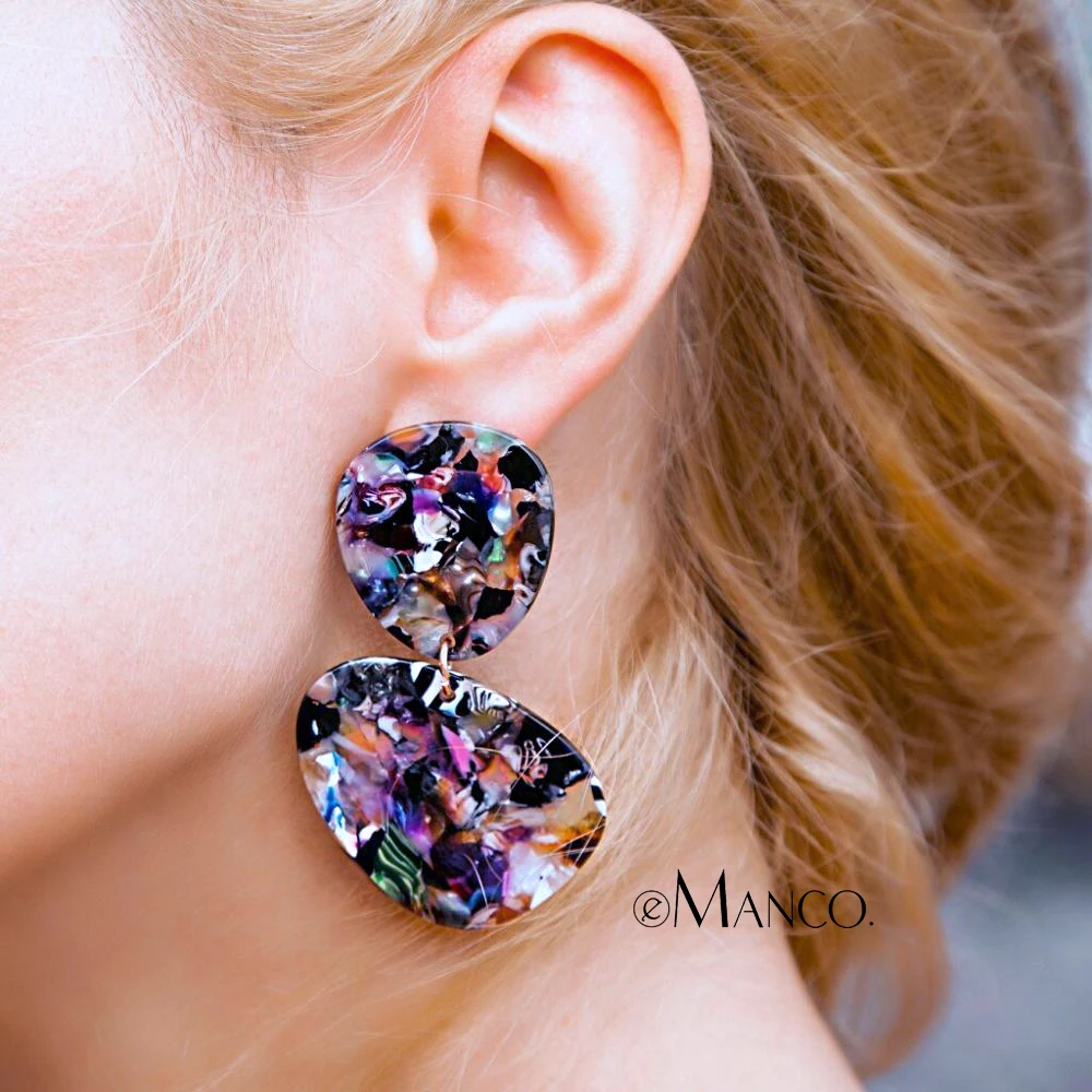 eManco Tortoiseshell Drop Earrings Retro Geometric Hyperbole 3 Items Acetate Jewellery boucles d'oreilles pour les femmes 2018 eManco Tortoiseshell Drop Earrings Retro Geometric Hyperbole 3 Items Acetate Jewellery boucles d'oreilles pour les femmes 2018