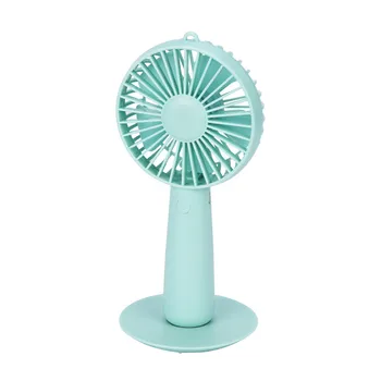 

Personal USB Rechargeable Mini Fan Desktop and Handhold Cooling Fan with 3 Files Wind Speed and Mirror Room Office Outdoor P49